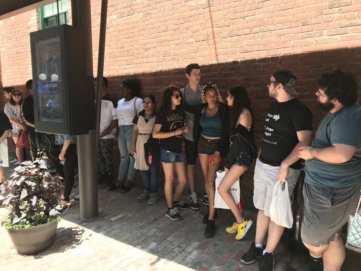 BramaleaD's tweet photo. Senior drama trip to Soulpepper Theatre today. What an awesome day! https://t.co/5Sbf0s9b5j