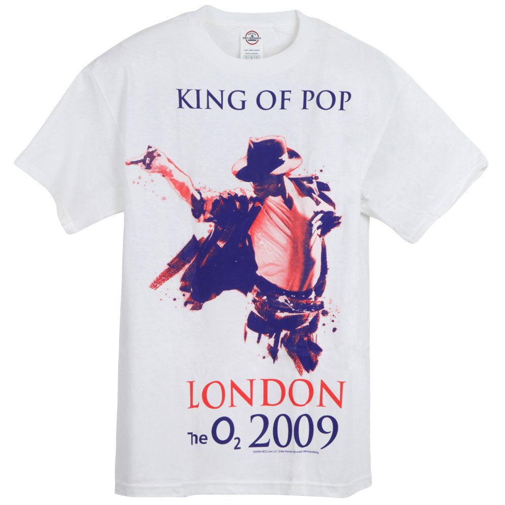 ロンドン公演3日目Tシャツ マイケル・ジャクソン キングオブポップ