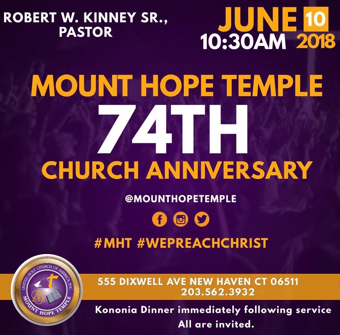 MountHopeTemple's tweet photo. Join Us! https://t.co/OZWv0y8qzT