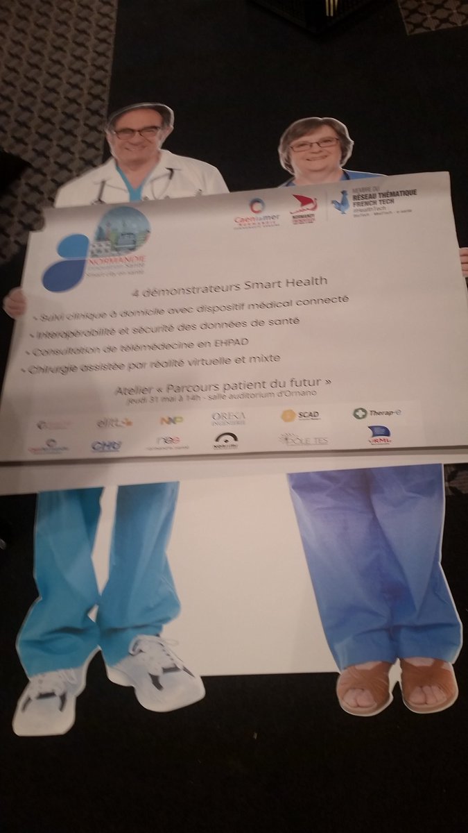 Laure_Lehaut's tweet photo. Work in progress. Retrouvez la démarche Normandie Innovation Santé et ses 4 démonstrations au salon #InNormandy @CID_Deauville  avec @BodyCap @GcsNeS @URMLNormandie @CHU_Caen #Elitt et #Oreka_ingenierie. https://t.co/ifSkcGEQnk