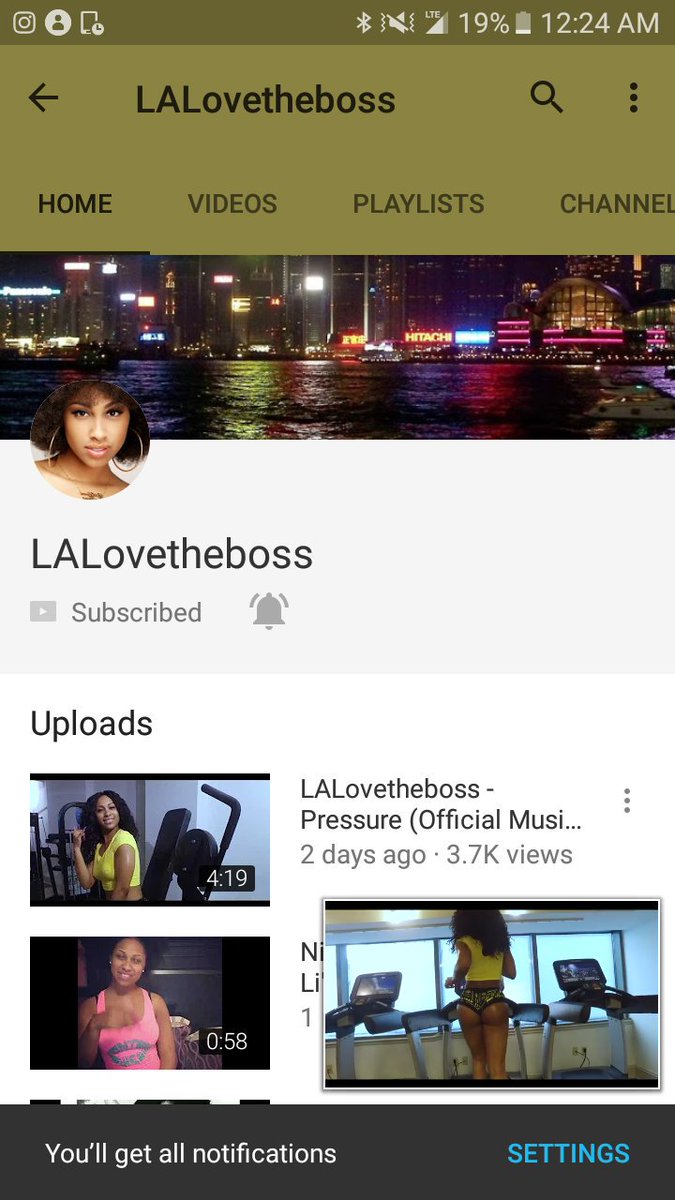 IAmJayeSwagg's tweet photo. Go Suscribe To Her YouTube Channel @lalovetheboss ASAP NO ROCKY..... Dope ARTIST Everything 🔥🔥. Also Hit That Bell And Turn On Them Notifications. She's Working Non Stop And You Don't Wanna Miss What Comes Next..... #PRESSUREVIDEO OUT NOW https://t.co/exoNtKYQxp