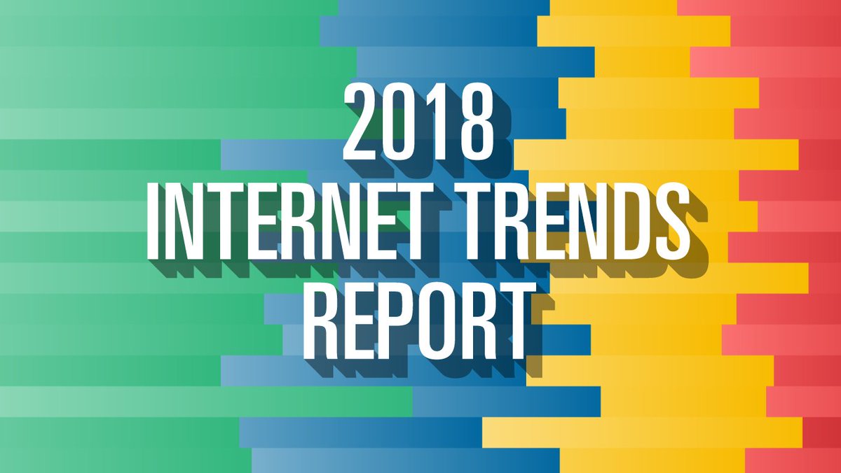 SushantAthley's tweet photo. Here’s Mary Meeker’s essential 2018 Internet Trends report https://t.co/W0F2fzUXmx https://t.co/kRZVHEI69k