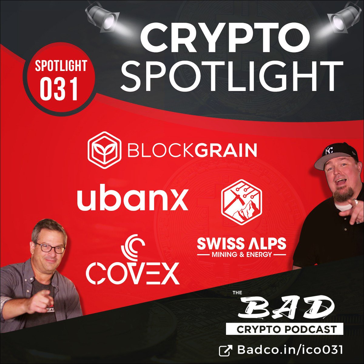 We are on the BAD Crypto Podcast! :) bit.ly/2L9iF8A #swiss #alps #mining #erc20
