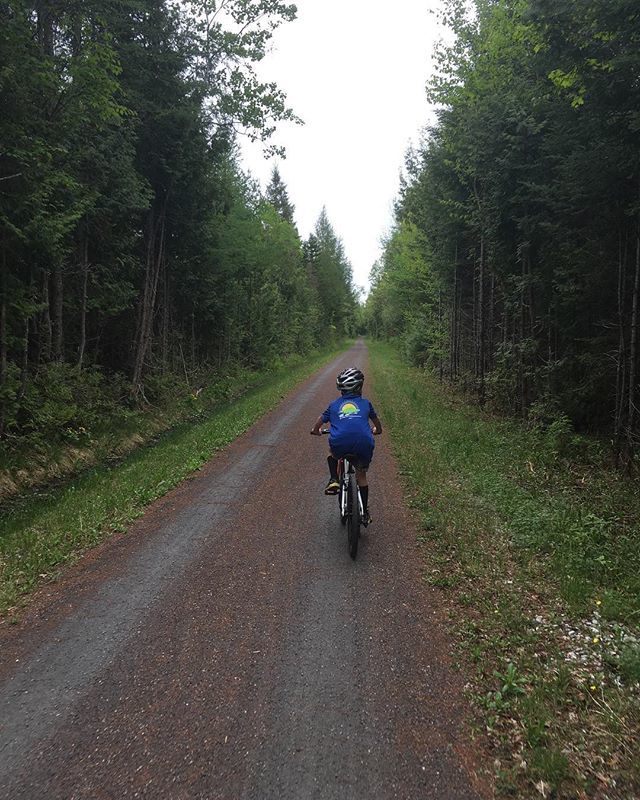 One from the weekend on the LVRT. Can’t wait til this whole thing is in but this section from Joe’s Pond toward St. J is sweet!