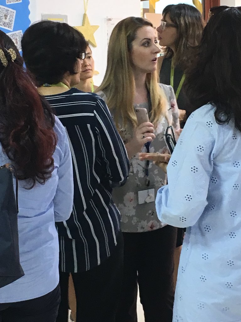 GISPYPC's tweet image. The Seesaw journey continues with our parents practising how to read the QR codes with our Seesaw ambassador Jane Gaughan @GCSchoolDubai @GCSPYPG5 @MrJamiePlunkett @GCSPRIMARYHOP @Jane_Gaughan @Seesaw #BeHappyBeGCS #seesawjourney