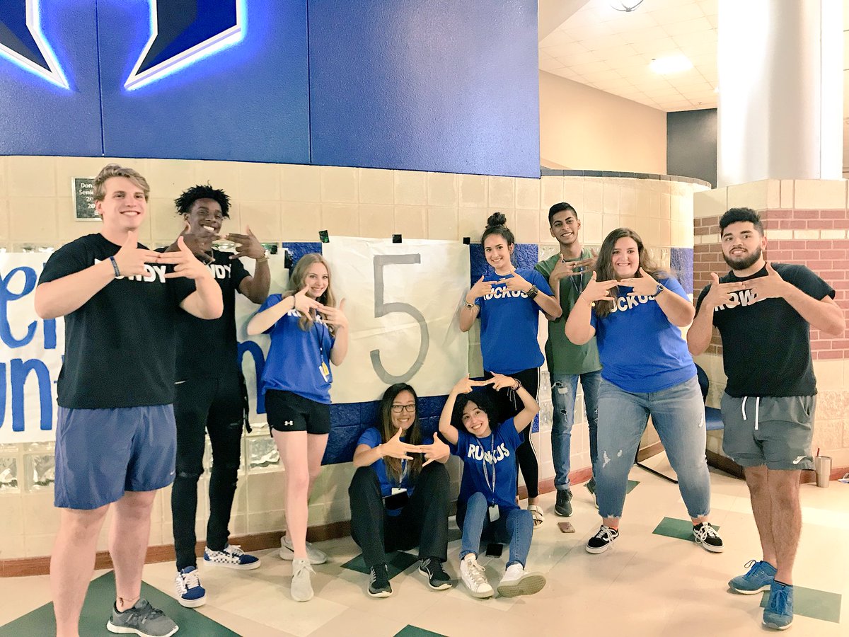 RuckusandRowdy's tweet photo. As we say goodbye to one crew, we say hello to another! Hello, new leaders! Missing a few! But hereโs the bunch! Thank you, 17-18, you were great! #AsWeGoOn #Transitions #SpringGame2018 https://t.co/Fae5EOxxVJ