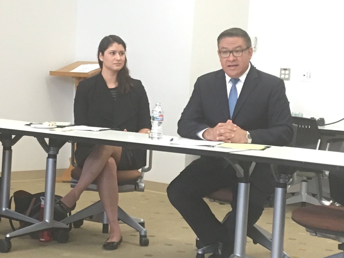 CPGovRelations's tweet photo. Congressman Salud Carbajal visited campus today to meet with Associated Student Inc. leaders to share the work he is doing in Congress &amp; hear about student body priorities. https://t.co/SZ7hXuaptu