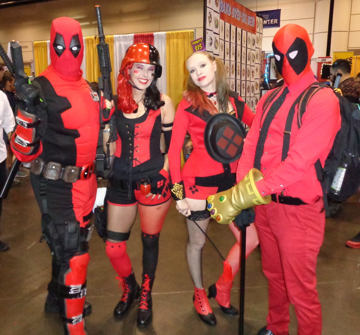 DeadlyDuoFl's tweet photo. Had a blast at Megacon in Orlando as a few of our characters. https://t.co/asFJ48yWkY