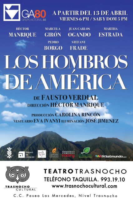CrestaMetalica's tweet photo. “Los Hombros de América” agota funciones entre risas y reflexiones sobre la inmigración: La obra de #FaustoVerdial está en plena temporada en Trasnocho Con las actuaciones de #HéctorManrique, Martha Estrada, Juan Carlos Ogando, Marcela Girón, Stefany… https://t.co/8EpGoa9CZ5 https://t.co/5oLTtUdfr7