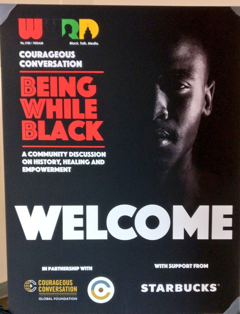 _antran's tweet photo. Grateful to have been present for this event - we must learn that progress will be uncomfortable, arduous, and for the most part not glamorous. That is the nature of activism and of our conditions under an unjust system.
S/O to @CC_AboutRace, @onwurd, #BeingWhileBlack https://t.co/QzT6USPPLE