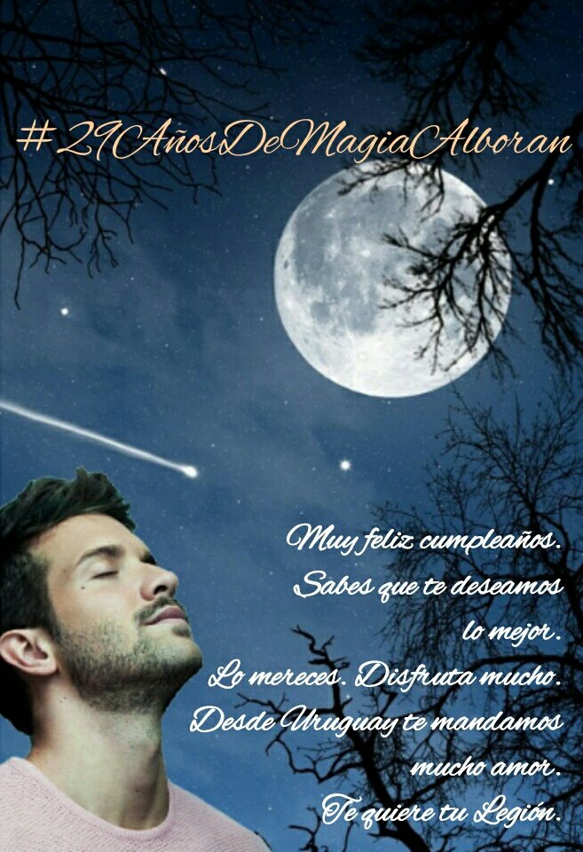 LegionUru's tweet photo. #29AñosDeMagiaAlboran #Felices29PabloAlborán #Felices29Alboran @pabloalboran @gauchouruguay @LauriaProd @andrea_astraldi @AlboranTeam ❤🎉🇺🇾🎶🎂🎈🎈🎶💃💃💋🎁❤ https://t.co/HMgZyofF7H