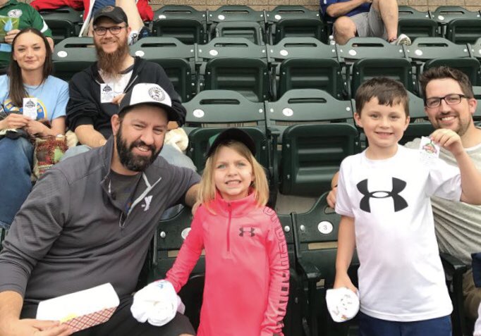 ChucksBaseball's tweet photo. Congratulations to our @brewpubpizza dance off winners tonight! Thanks for coming out to cheer on the Woodchucks! https://t.co/Ha5utnurQY
