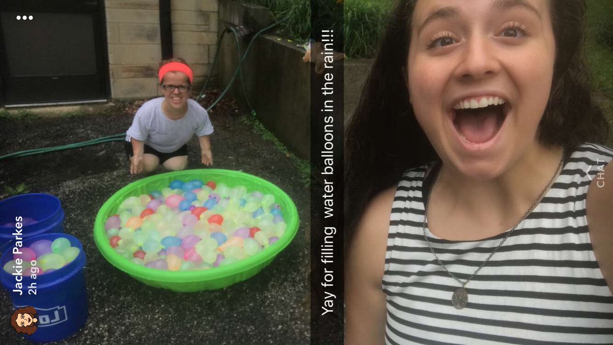 StCharlesYM's tweet photo. Sorry about the water bill this month, buds. #2000Balloons #FreshmanFrenzy https://t.co/b9OoiP3CJF