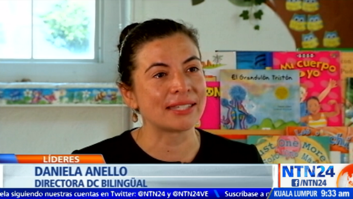 NTN24's tweet photo. 🎥 [#LÍDERES] Daniela Anello: “Los inmigrantes en EE.UU lo sacrifican todo por la educación de sus hijos" https://t.co/cOa7XpylV5 https://t.co/k0axxQELfb