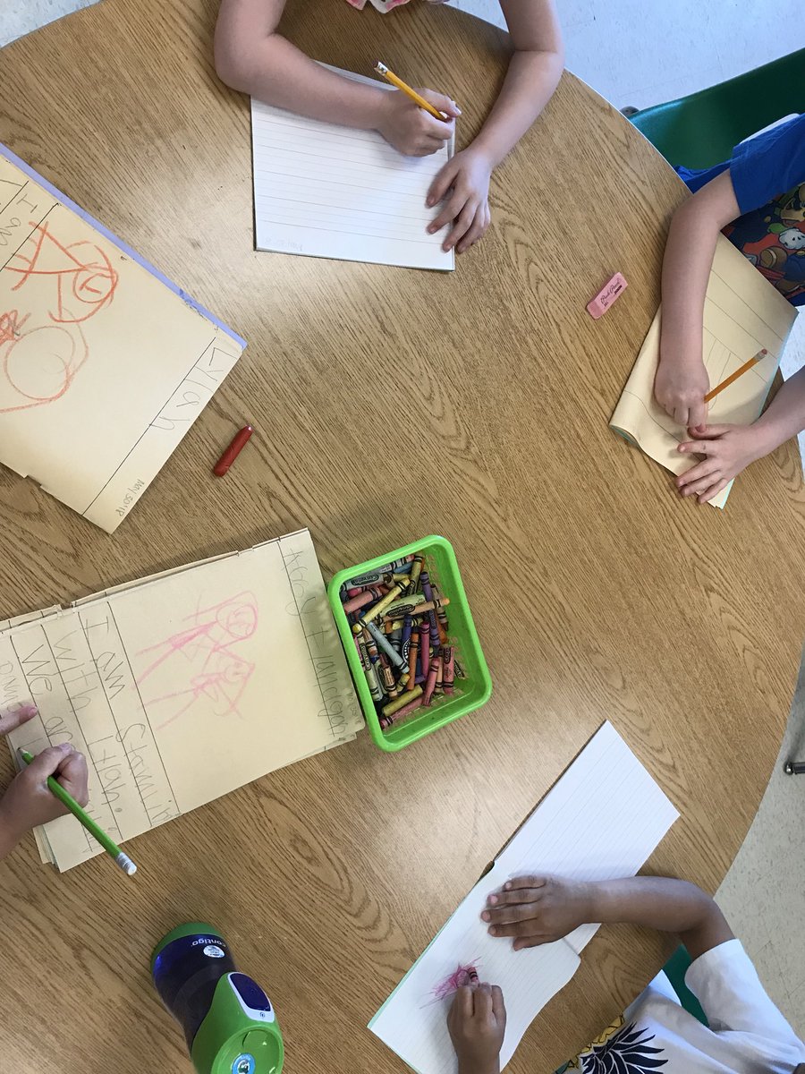 Mrs_LeeKell's tweet photo. Learning how to love writing #smallmoments @cookstowncps @SCDSBey #kinderlearn https://t.co/pITjnxcBDg
