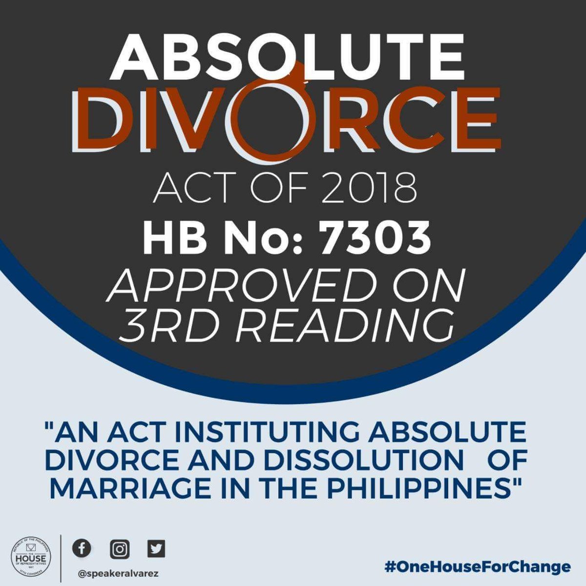 gal_rowan's tweet photo. Good news for those who have long waited. Good luck on your next journey in life! 😊
#DivorcePilipinas #OneHouseForChange https://t.co/eAaGE9VONx