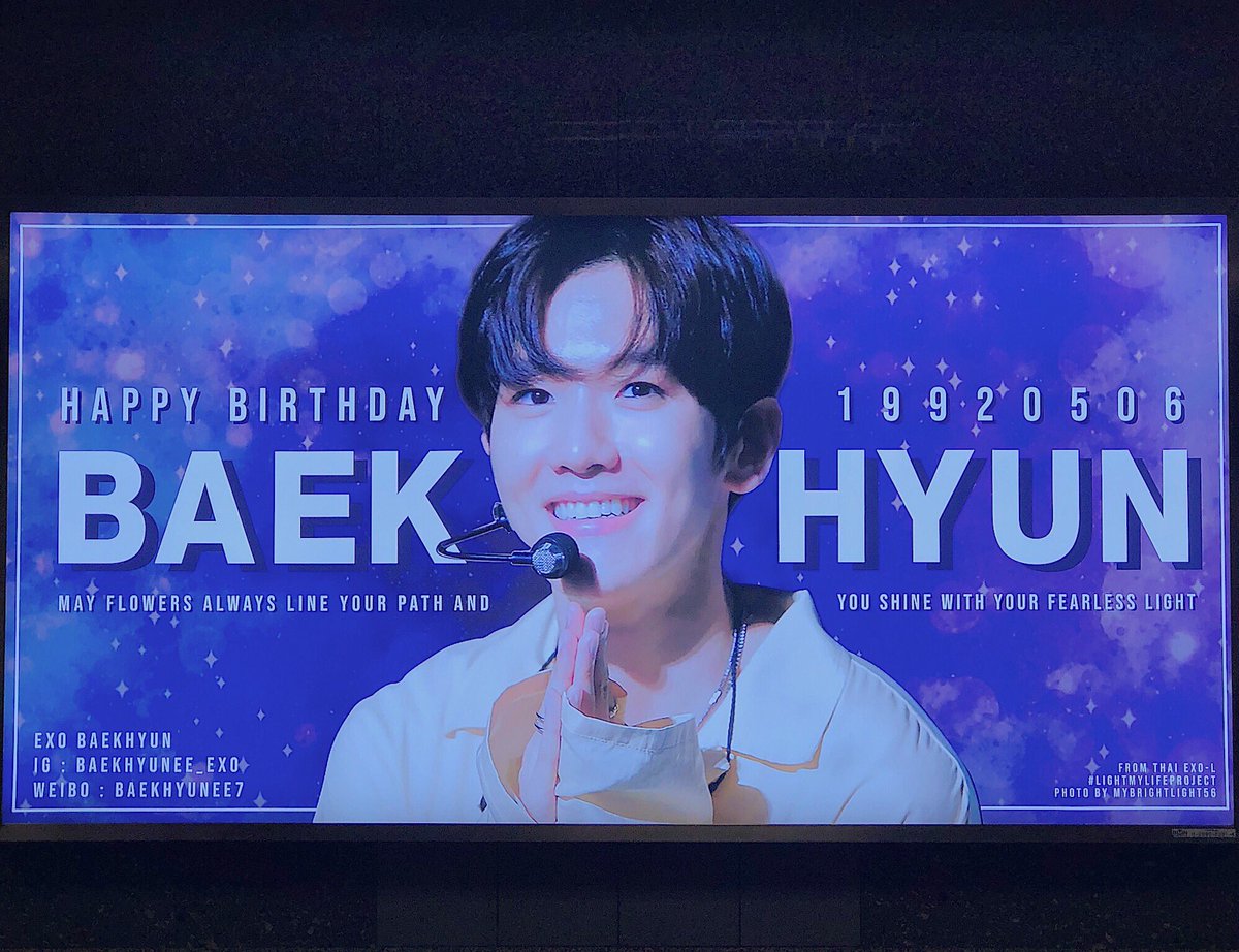 lightmylife56's tweet photo. วันนี้โปรเจกต์ซัพพอร์ทวันเกิดแบคฮยอน ทั้งวิดีโอที่ MBK Center และป้ายที่ MRT จตุจักร ขึ้นเป็นวันสุดท้ายแล้วนะค่า☺️ ยังแวะไปหาแบคฮยอนกันได้ตามเวลานี้เลยค่ะ
📍วิดีโอที่ MBK 6.00-24.00
📍ป้ายที่ MRT จตุจักร 6.00-23.00 (อิงจากตารางวิ่งของรถไฟใต้ดิน)
#LightMyLifeProject 💗 https://t.co/ZdHQoZ3YhE