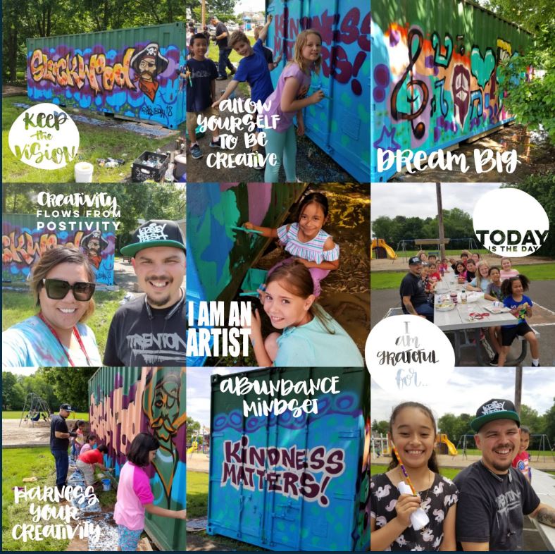 PS5Orders's tweet photo. Last week we had a visit from famed artist and sculptor Andy Scott. https://t.co/YvFNDopnHu This week our students created a graffiti mural with @aerosoleon and our amazing art specialist @SlackwoodART - We do it because the ARTS are important @SlackwoodSchool #LeadLAP #tlap https://t.co/6Hs344kCkh