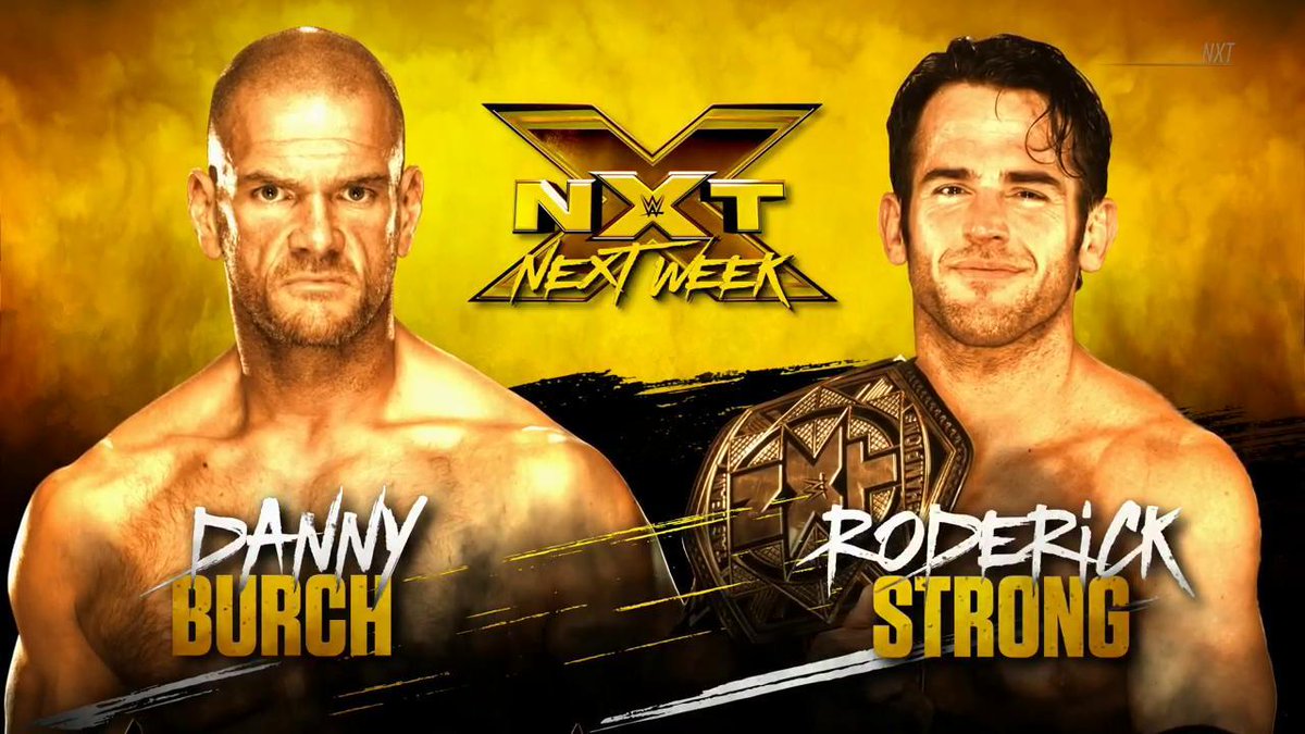 WWENetwork's tweet image. #WWENXT #TagTeamChampion @roderickstrong will clash with @strongstylebrit in singles action NEXT WEEK on @WWENXT, only on @WWENetwork!