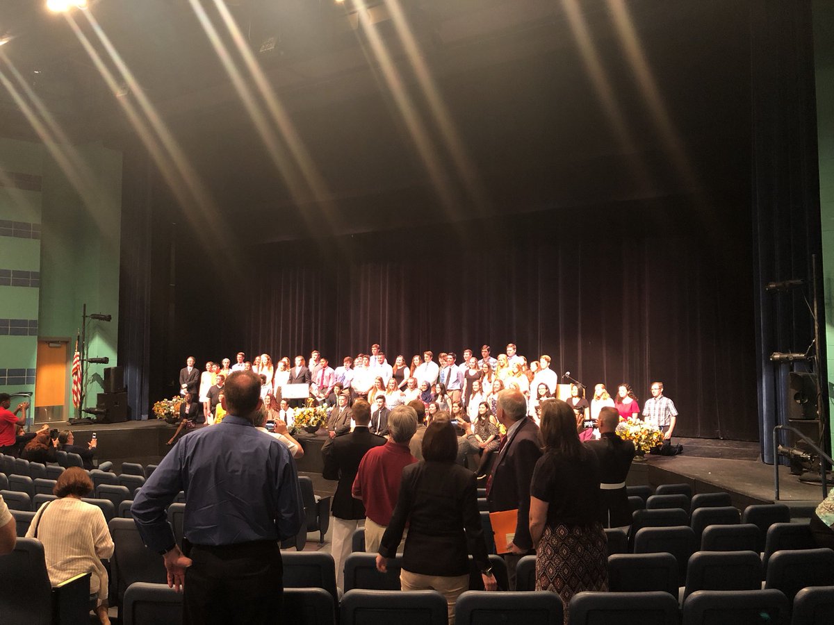 More than $400,000 awarded in scholarships to our students tonight. What an amazing and supportive community.