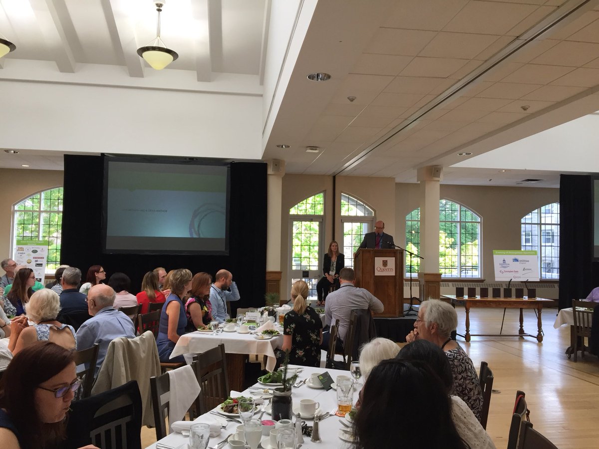 cityofkingston's tweet photo. Recognizing sustainability champions in #ygk at the second annual @SustainableKtwn #EOR2018. Congrats to all the nominees and winners! #sustainableygk #walkthetalk https://t.co/jgUNAqr4EP