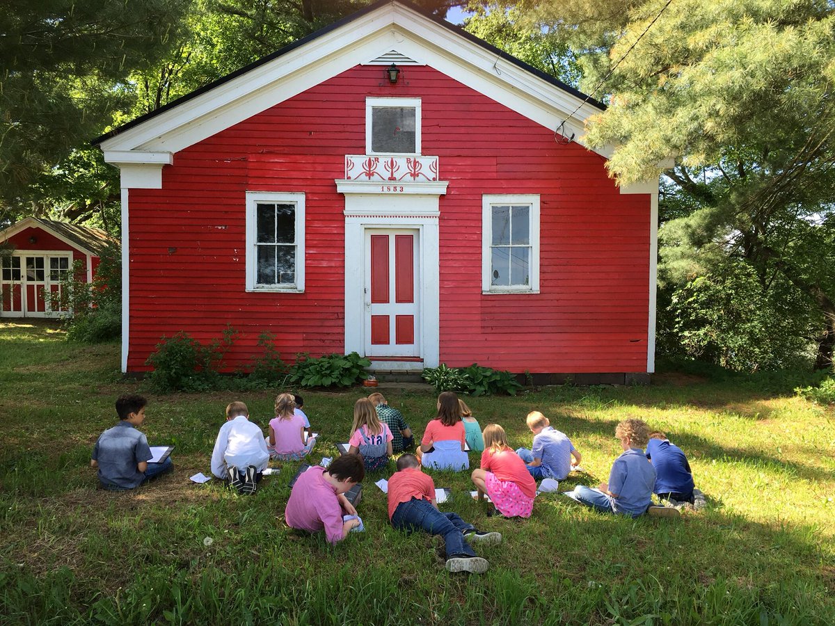 k_ulsh79's tweet photo. Day 2 of the Little Red Schoolhouse. #bestfieldtrip #clymercsd #1880 https://t.co/a1fNoOqRKp