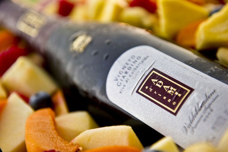 Vigneto Giardino from <a href="/AdamiProsecco/">Adami Prosecco Superiore</a> beautiful bold bubbly from DOCG Valdobbiadene. A pinnacle of prosecco,