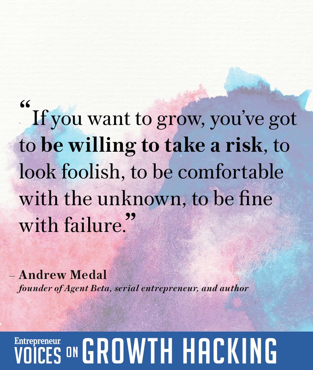 EntBooks's tweet photo. Great advice from @andrewmedal - Buy the book by @entrepreneur for more --> https://t.co/M9syuomNkY  | https://t.co/wMaXAQFwdP #EntrepreneurVoices #GrowthHacking https://t.co/yVKRA2eUqH