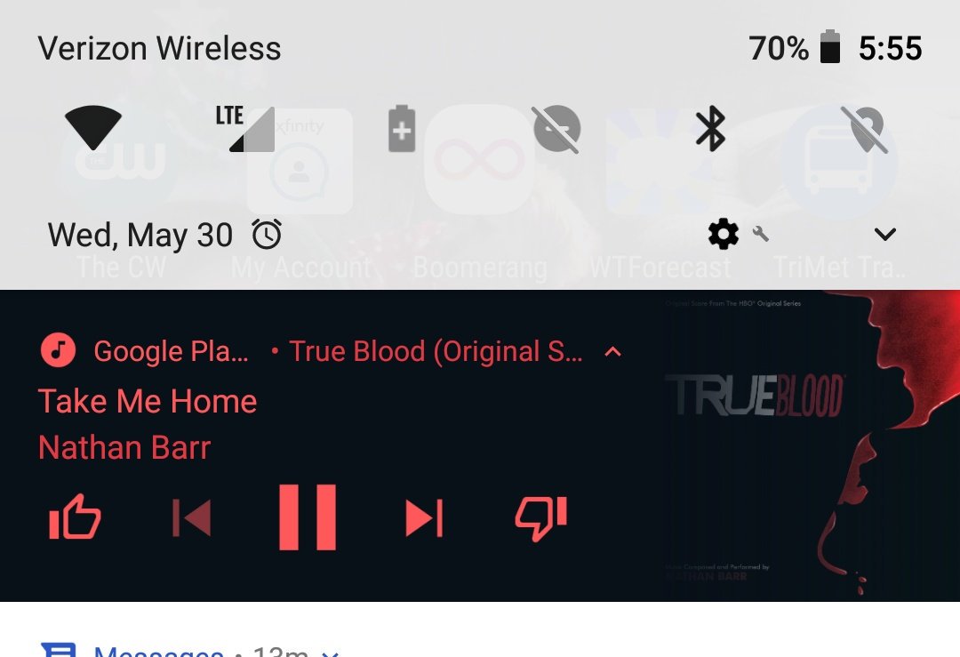 akashathedamned's tweet photo. This comes on shuffle & the #TrueBlood feels just take over. I don't think there will EVER be a show that hits me in the feels as hard as this one. β€οΈ#truebieforlife @AnnaPaquin @smoyer @JoeManganiello @BauervanStraten @SamTrammell @DeborahAnnWoll @parrack120 #NelsanEllisRIP https://t.co/3hT9IPAAuG