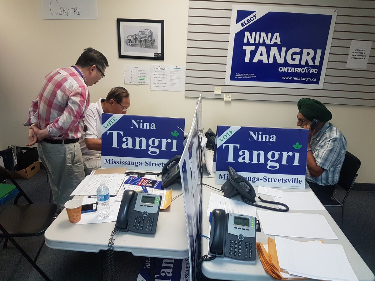 ninatangri's tweet photo. The support I am receiving #DoorKnocking #Phonebanking is unstoppable. #TeamTangri is always #workinghard for the residents of #Mississauga #Streetsville.  Together we will get #OntarioBackOnTrack #ForThePeople #pcpo https://t.co/HfqhHnUA6r