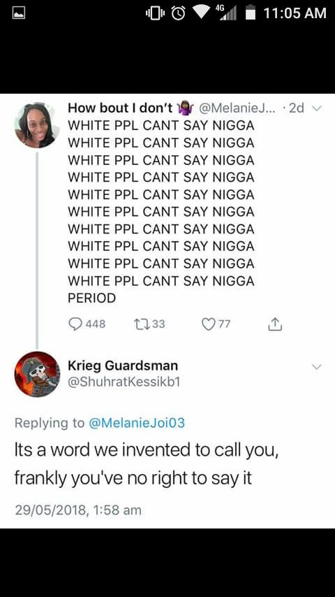 OkeefeBrae's tweet photo. @ShuhratKessikb1 wanted you to know what you said has become a meme in Australia. Good job😂ps they're just as big a fan of saying nigger as the African Americans over here so they don't like it😢😂 https://t.co/d8l8R9oGbx