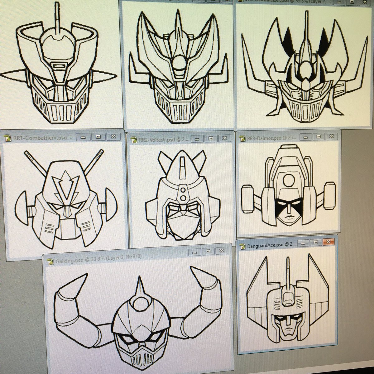 joelcarroll's tweet photo. Super Robots https://t.co/wsTCS7IYgX