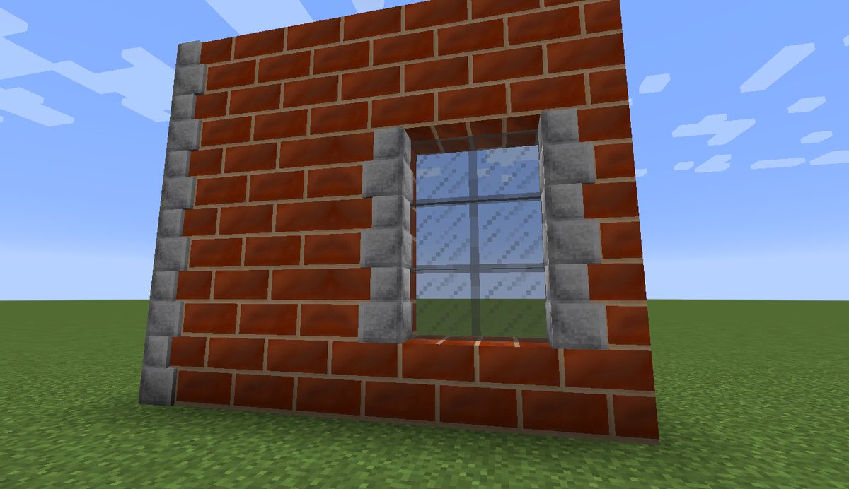 shane2482's tweet photo. Who else thinks MC brick corners look plain https://t.co/MCW6c1WP8r