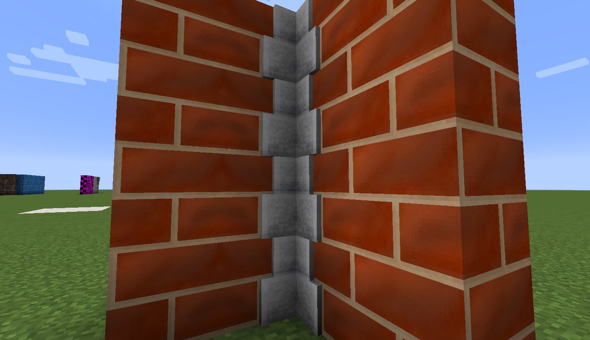 shane2482's tweet photo. Who else thinks MC brick corners look plain https://t.co/MCW6c1WP8r