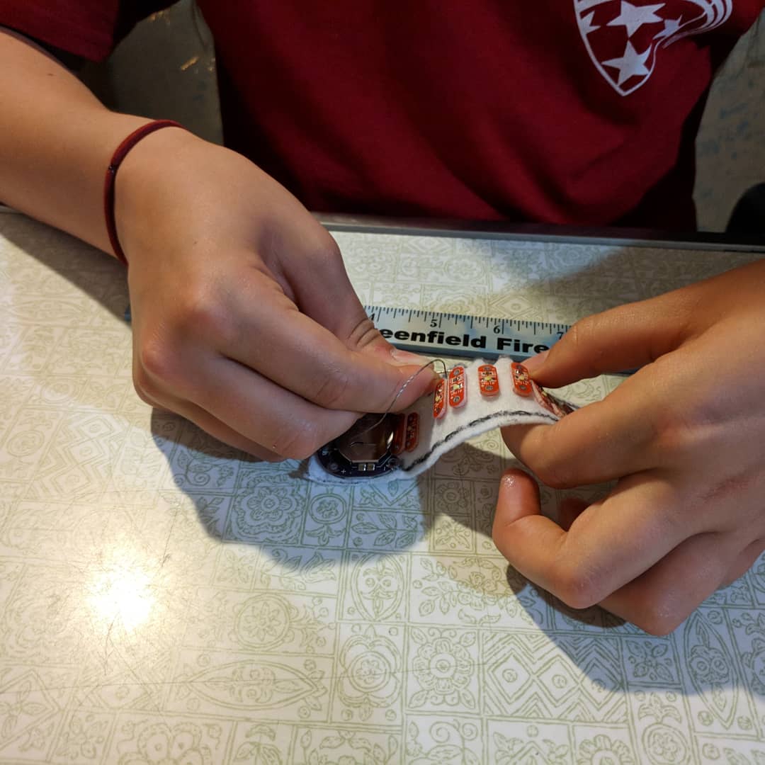 wiredhs's tweet photo. My daughter and I have been working on a #GirlsThatMake project tonight. cc: @CreationCrate #stemgirl #homeschool https://t.co/SgeY42AKjv