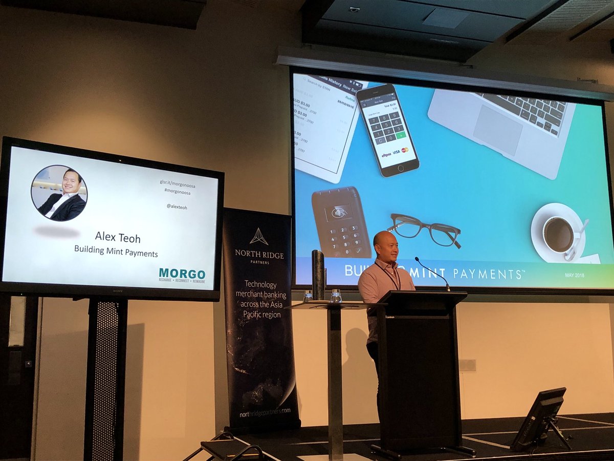 morgocommunity's tweet photo. Excited to have @alexteoh here sharing the story of how he and his brother built @mintpayments from a startup taking on the Aus Banks 10yrs ago. #morgonoosa #businessgrowth #entrepreneurial #entrepreneurship #startuplife https://t.co/3WCvWwO8VW