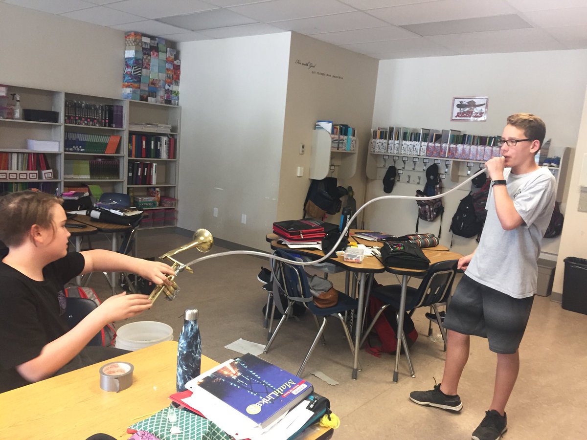 artsnut's tweet photo. Making instruments and understanding what makes sound!  St Josaphat students as inventors of music! https://t.co/f5yQfehGSK