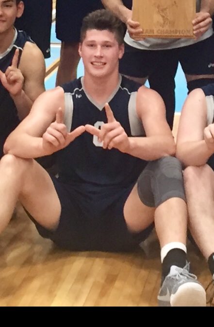 AT_MensVB's tweet photo. Congratulations to Jacob Grygo on being named Male Athlete of the Year at Addison Trail. 3 sport Athlete with 10 Varsity letters in his career. https://t.co/h5qiwbuopT