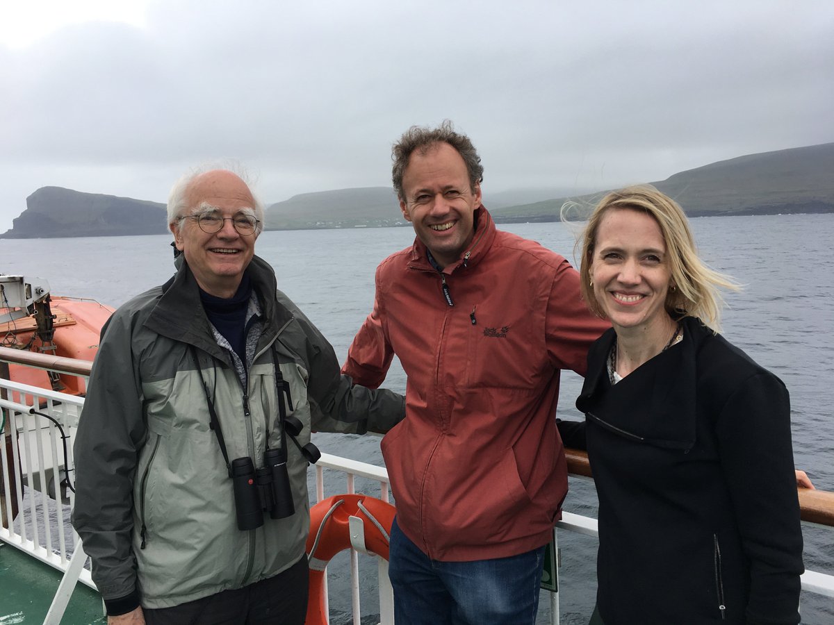 steepsuperfund's tweet photo. @steepsuperfund lead Dr. Rainer Lohmann @URIGSO with @HarvardChanSPH co-lead Dr. Philippe Grandjean and Dr. Elsie Sunderland at #PPTOX VI Conference @faroe_islands. Brilliant scientists working for #publichealth and #safechemicalpolicy https://t.co/On7RtkkxVf