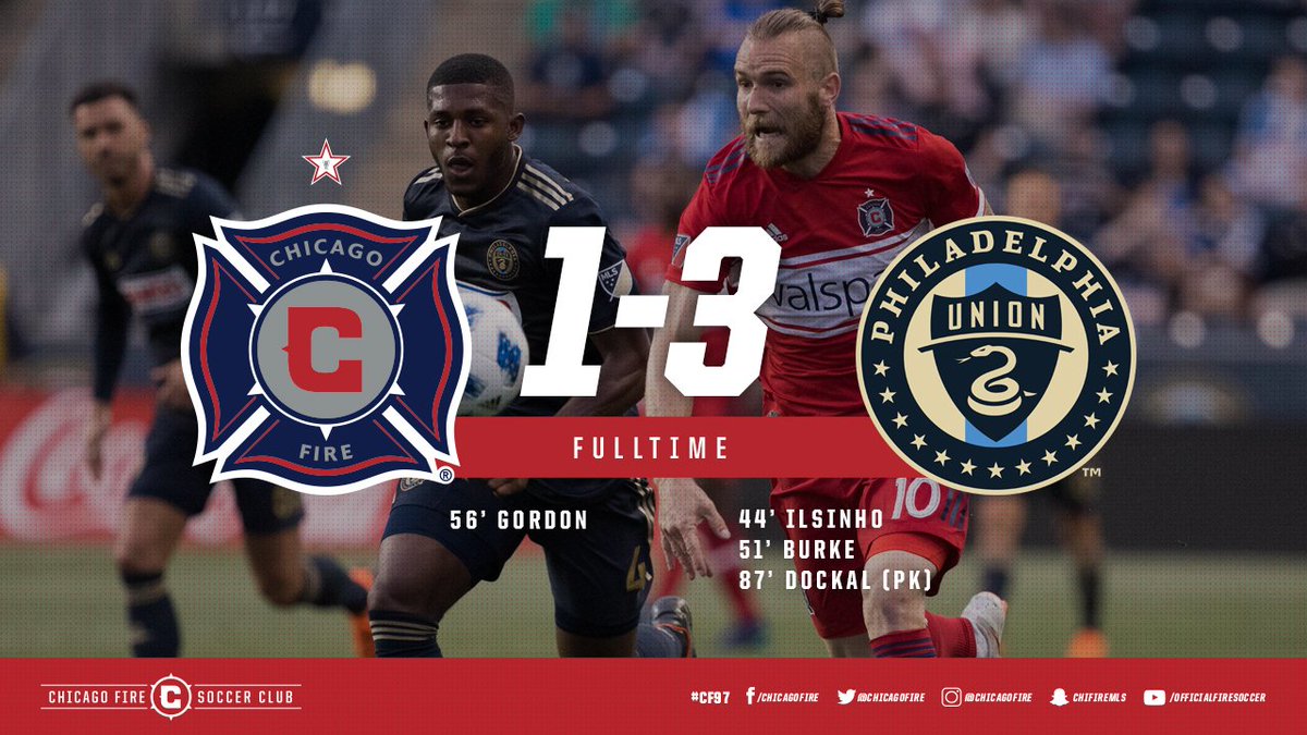 Full Time in Philly.   We're coming home to take on San Jose Saturday night at Toyota Park. #cf97 https://t.co/HaGoVqq8m0