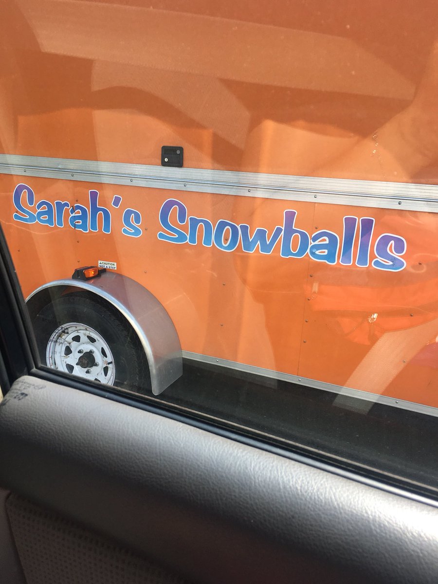 SarahsSnowballs's tweet photo. #wecometoyou #snowballs #snocones #nova #novakids #pwcfun #shavedice #snocones #summerfun #VAparties #foodtrucksVA https://t.co/l5y9cuF8px