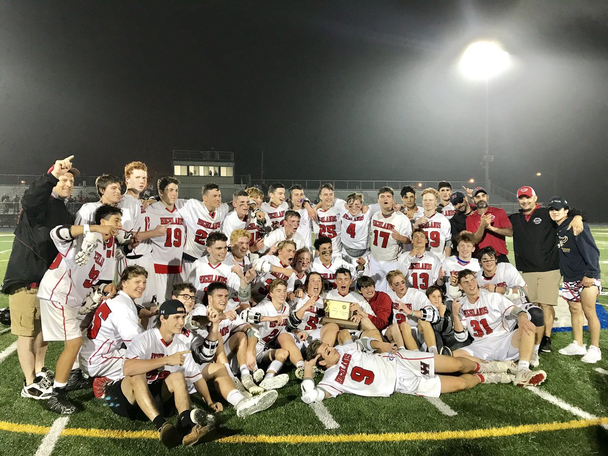 VarsityAces's tweet photo. Northern Highlands 
Group 3 boys lacrosse champion https://t.co/qUaspTXKDx