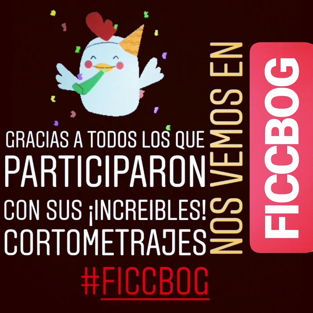 Ficcbog_Oficial's tweet photo. Gracias a todos nuestros participantes, ¡nos vemos en el Festival Internacional de Cine Cristiano en Bogotá!
.
.
#paz #reconciliación #ficcbog #miercoles #Bogotá #Colombia #Cristiano #iglesia #gratis #cine #mujer #hombre #participa #ya #estudiantes #profesionales #internet #web https://t.co/kyuZ3JyCkd