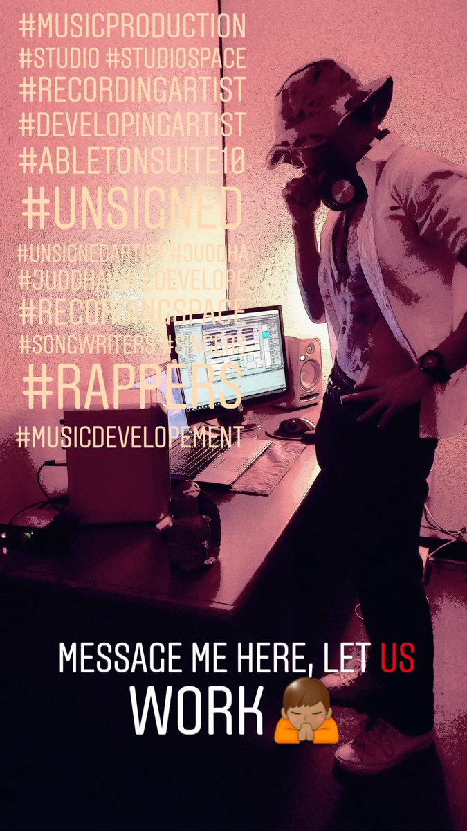 Eye_Witness_'s tweet photo. Anything you want to get started a.s.a.p.? Let us work. 🙏🏽

#MusicProduction #Studio #StudioSpace #RecordingArtist #DevelopingArtist #AbletonSuite10 #Unsigned #UnsignedArtist #Juddha #JuddhaWillDevelope #RecordingSpace #Songwriters #Singers #Rappers #MusicDevelopement https://t.co/aCIotO7m7D