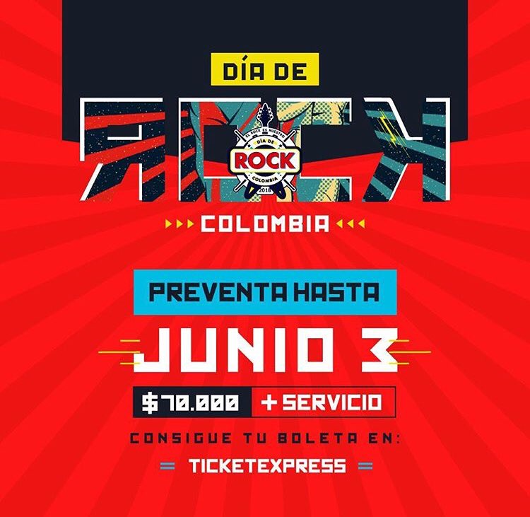 Alfonsoespriell's tweet photo. Atentos con el @diaderockcol #Amarilloazulyrock #ElRockEsNuestro https://t.co/roxts2ZPod