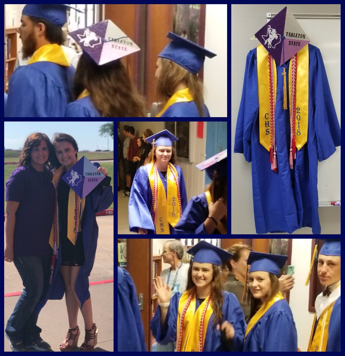 Tara Jo got to do the <a href="/communityisd/">Community ISD - Home of the Braves</a> <a href="/CHSBraveNation/">Community High School</a> Kinder Walk today.  This time tomorrow we will be done with high school.  Congrats to the Class of 2018.  On to the future! <a href="/tarletonstate/">Tarleton State University</a> <a href="/tarletonstudent/">Tarleton Students</a> <a href="/HeyOscarP/">Oscar P Tarleton</a> <a href="/tarleton/">Rosemary</a>