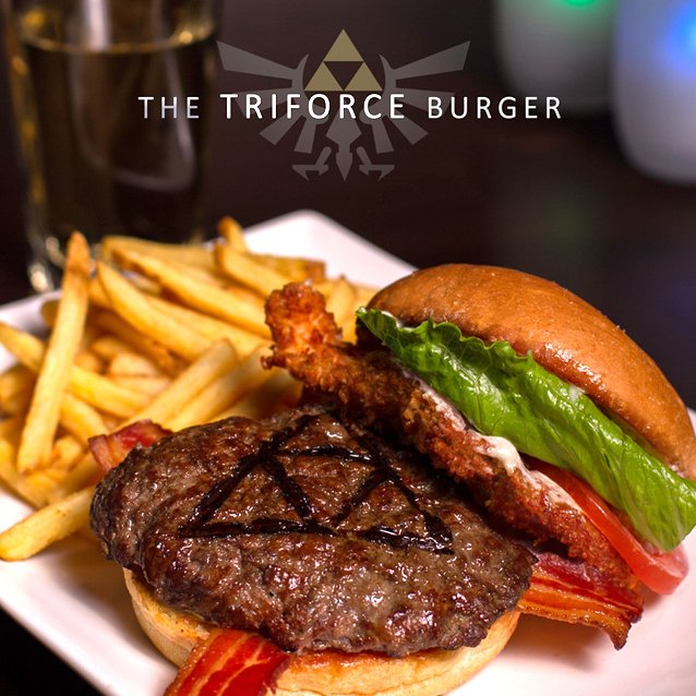 expbar's tweet photo. Journey to the kingdom of EXP and learn the secrets of the all-powerful Triforce Buger!

#nintendo #link #legendofzelda #thelegendofzelda #Dinner #drinks  #expbar #expbarvancouver https://t.co/Kz0fQs1qsq