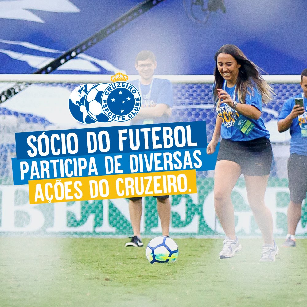 Cruzeiro Esporte Clube on Twitter: "Todo jogo tem desafio do sócio. O