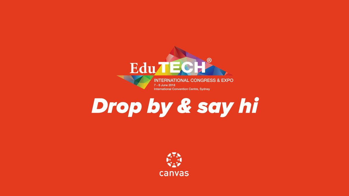 eduridden's tweet photo. @EduTECH_AU is next week and the @CanvasLMS team and myself will be there! Find us at booth 1005 for great swag and the chance to win a #StarWars LEGO Millennium Falcon. See you in 10 days! #EduTechAU https://t.co/nG3qAiUsSt