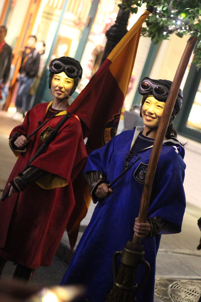 Sunny Days A Twitter ユニバーサル スペクタクル ナイトパレード 雨グリ Team ハリーポッター レイブンクロー クィディッチ選手のリーサちゃん ナイトパレード Unp Usnp